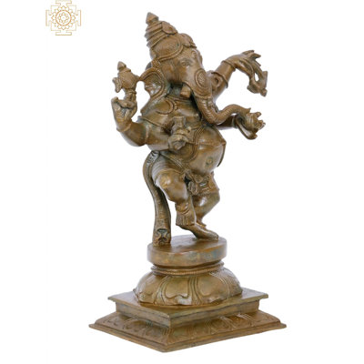 Figurine Madhuchista Vidhana dansante Ganesha
