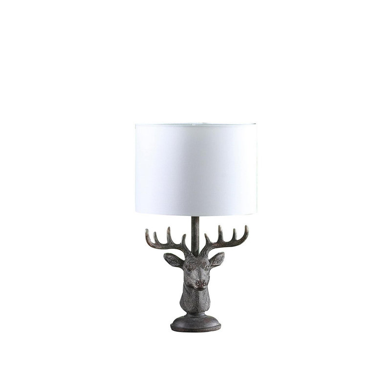 Lampe de table 18 po en cerf Elk Deer