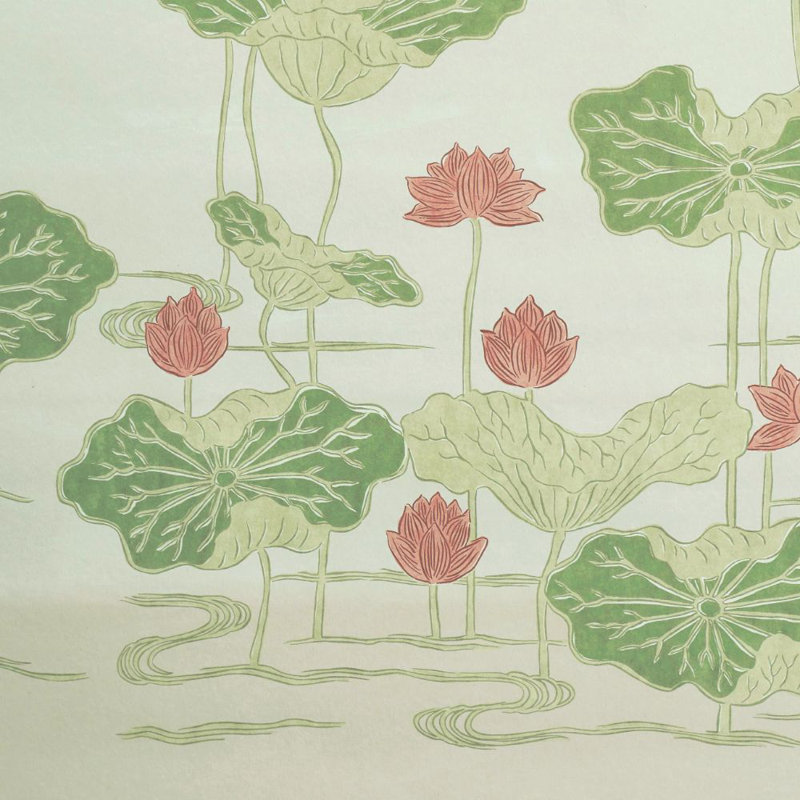 Kireina Lotus Panel Set, Coral Ivory