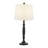 Matte Traditional Floor & Table Lamp Set