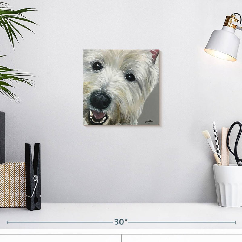 Brampt West Highland Terrier, H 10 pi x l 10 pi