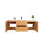 Base de meuble-lavabo simple 59 po mural seulement-57912202