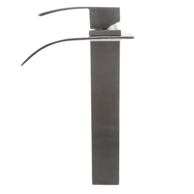 Single-handle Bathroom Faucet, Gun Metal