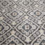 Tapis d'intérieur à motif de treillis bleu et beige Annalise-648115217