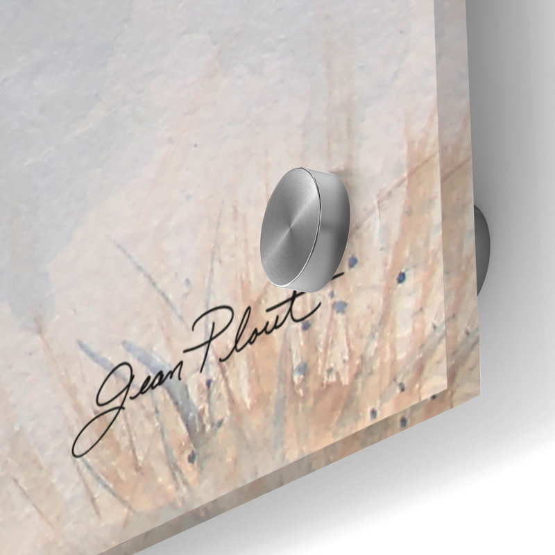  «Blue Pines C» par Jean Plout, art mural en verre acrylique, 24 po x 36 po, H 36 po x l 24 po