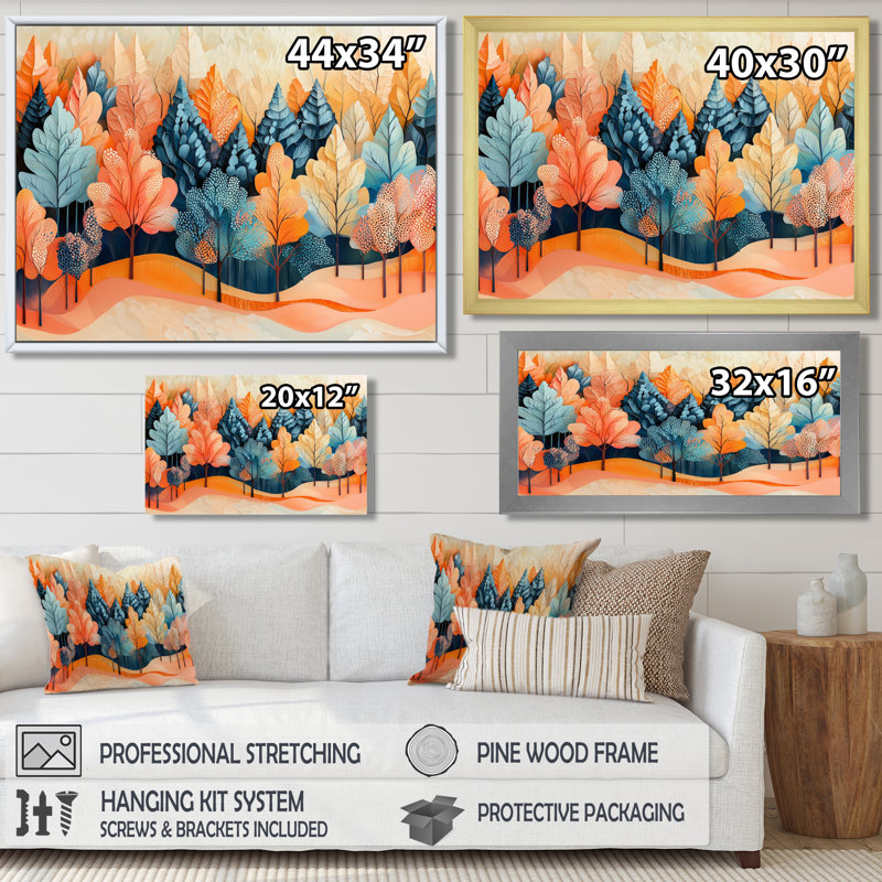 Genesa - Landscapes Canvas Art Print, H 30 po x l 40 po, Reproduction encadrée d'une seule photo sans pass, Noir