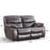 Palopo 65" Wide Classic Soft Wide Vegan Leather Upholstered Power Reclining Sofa with USB and Wide Backrest