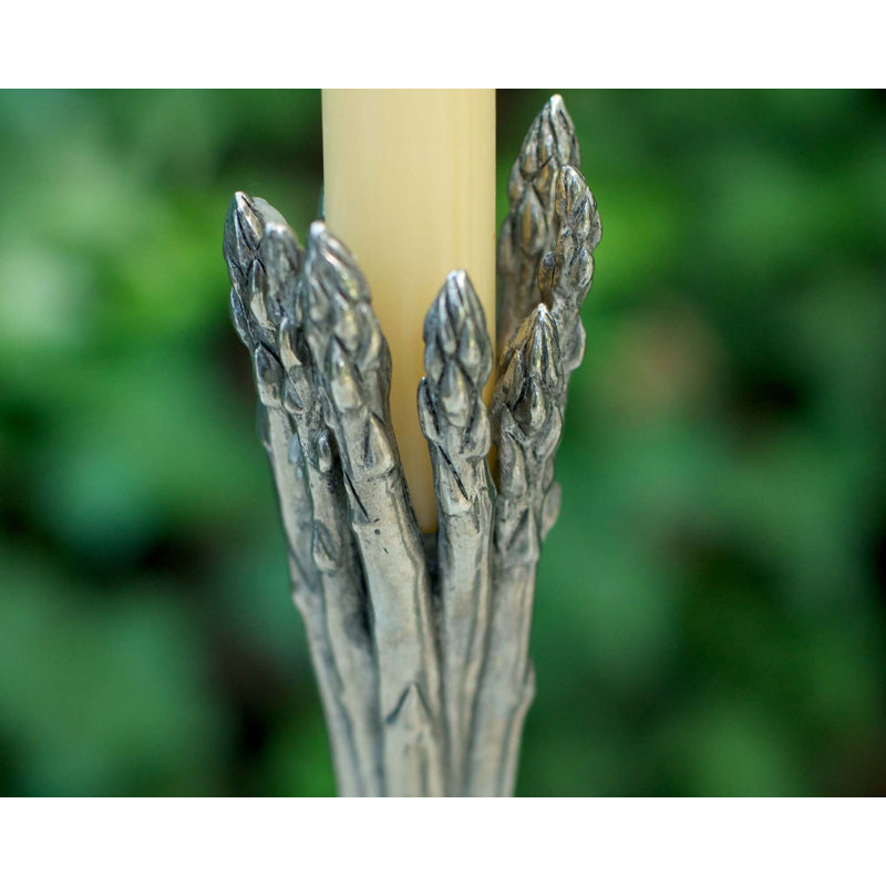 Bougeoir en métal d'asperge Farmer's Market