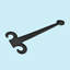 Charnière de porte simple à fixation en surface h 5,88 po x l 15,38 po