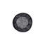 Table basse ronde noire