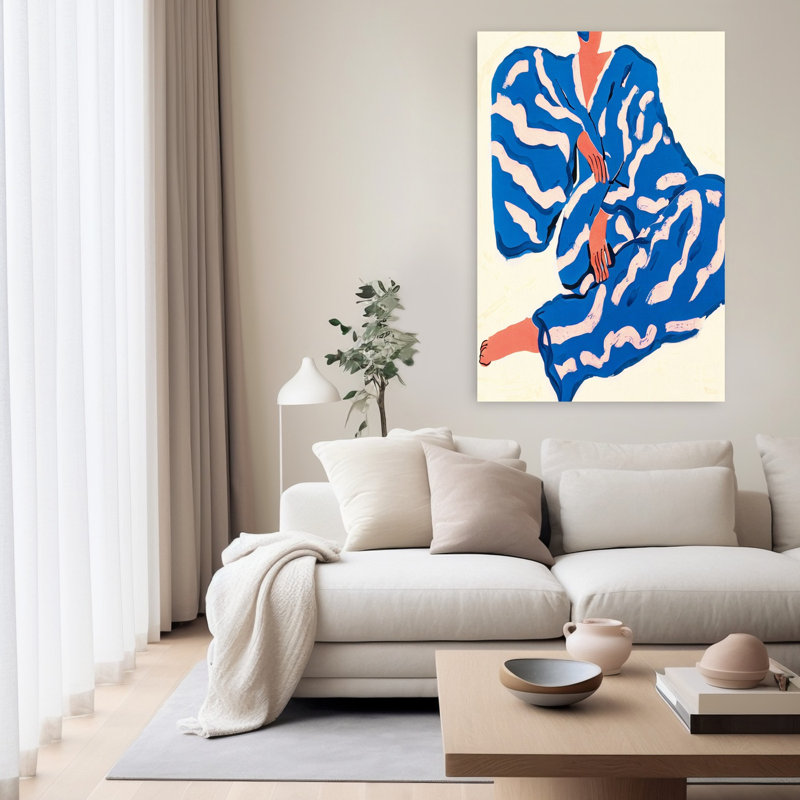 Art contemporain abstrait contemporain, H 60 po x l 40 po
