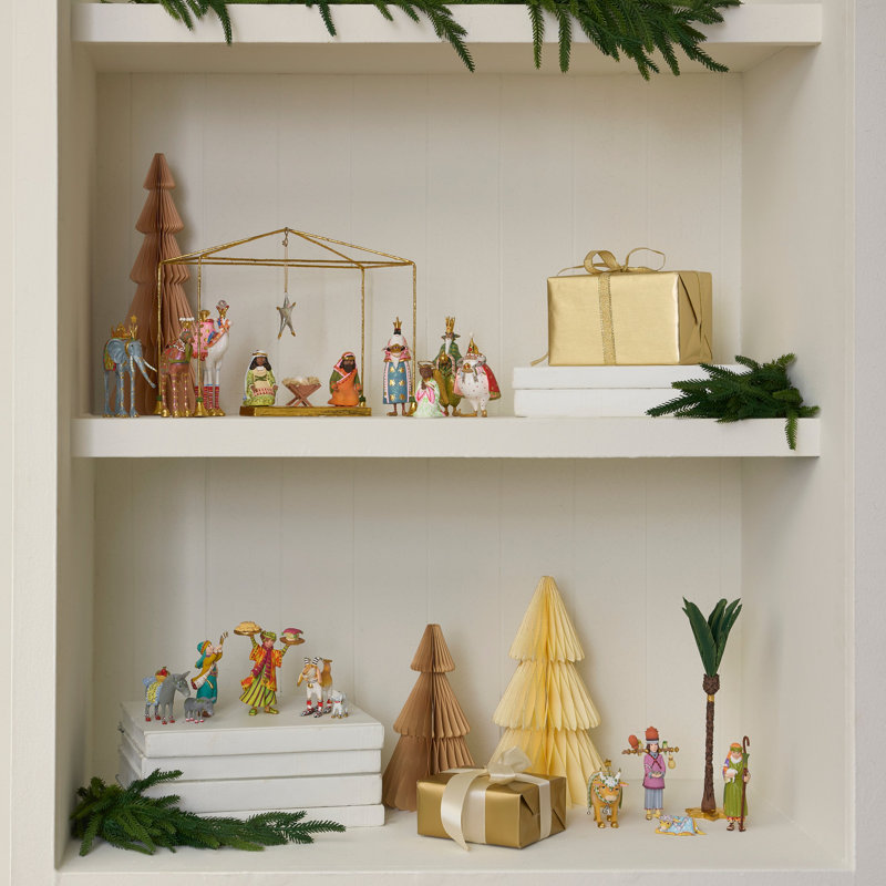 13 Piece Nativity Patience Brewster Mini Introductory Set