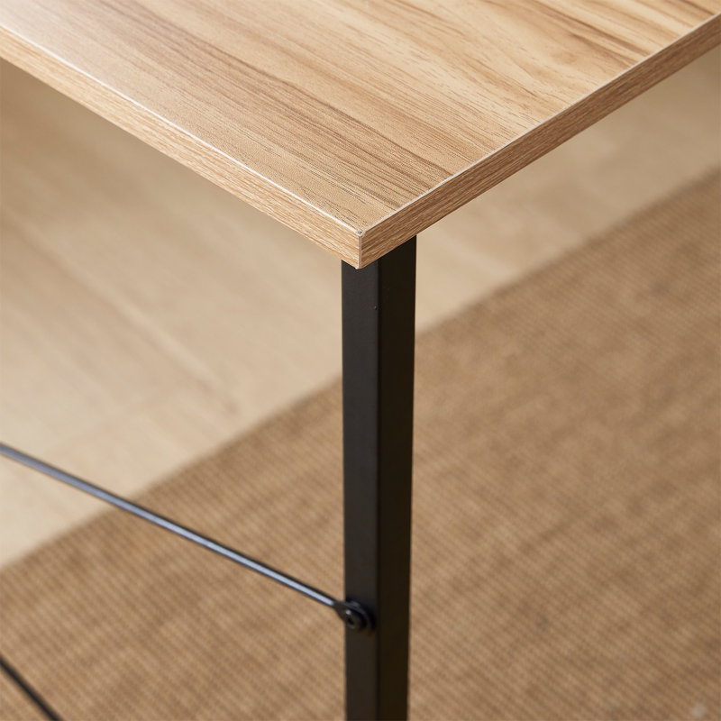 VEVOR Reception Desk, 23.6 inch Rectangular Front Counter Table, Modern ... - Modern Minimalist Desk Furniture