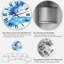 Horloge murale moderne Blue Wave-1310919472