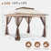 11 Ft. W x 11 Ft. D Steel Pop-up Gazebo