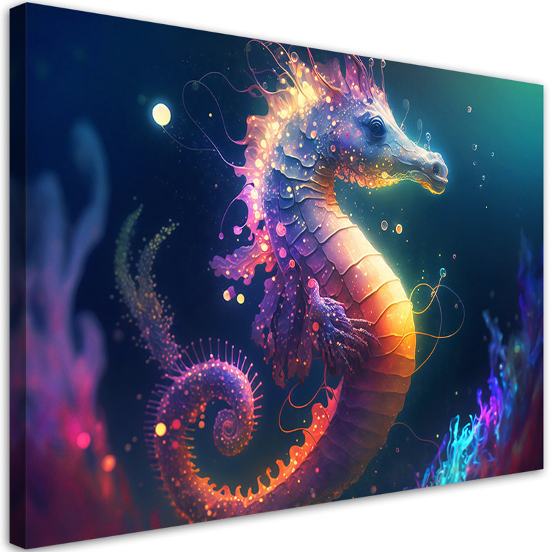 Neon - No Frame Print on Canvas