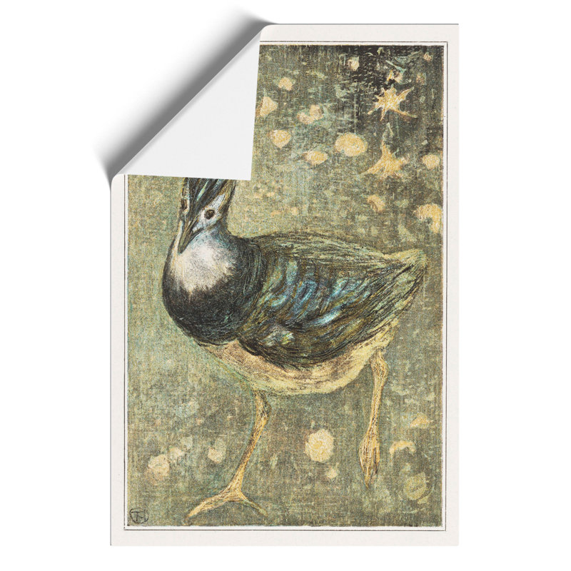 Kievit Bird by Theo van Hoytema - Frameless Print, 42cm H x 30cm W x 0.1cm D