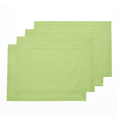 Dru - Cotton Linen Plain Placemats