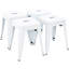 Tabourets de comptoir en métal de 18 pouces, tabourets de salle de classe empilables, chaises de salle à manger en métal sans dossier pour l'intérieur et l'extérieur, tabourets de bar de cuisine (ensemble de 4)-898822020-875976472