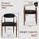 Netanya Upholstered Dining Chair 2 Piece Set