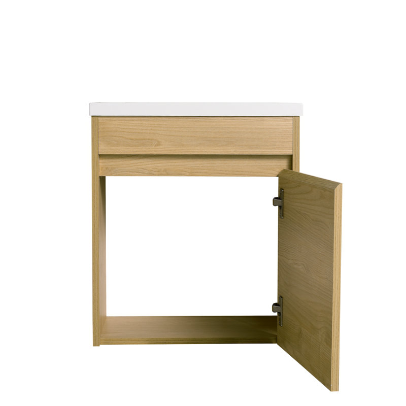 Petit meuble-lavabo flottant pour salle de bain
