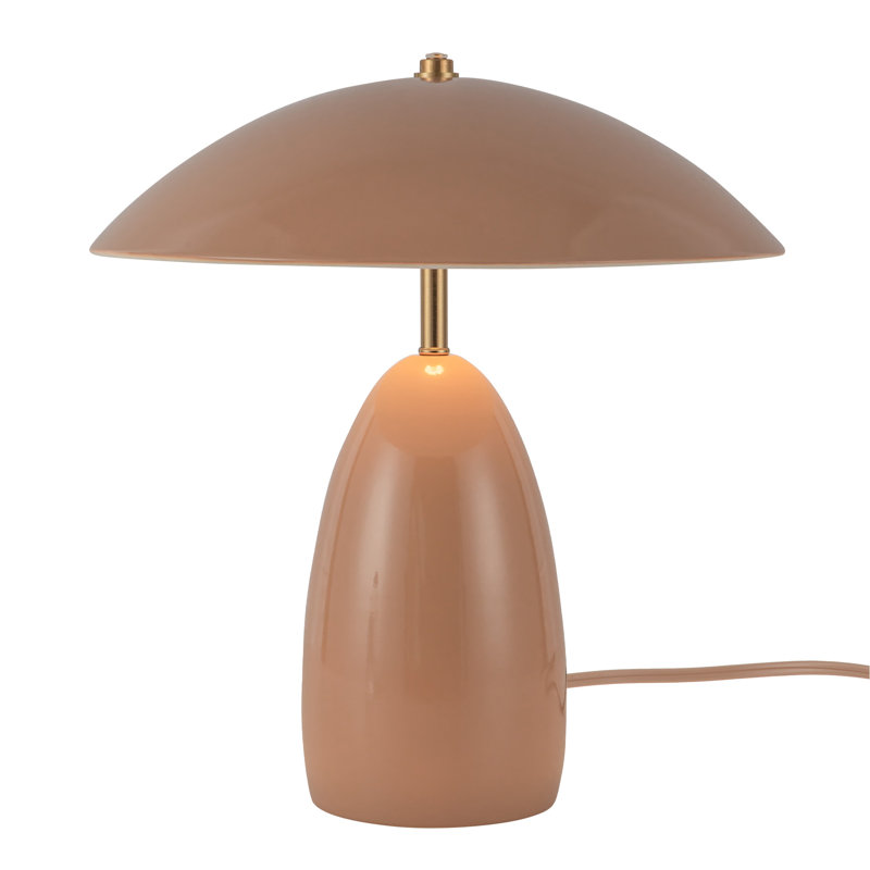 Sheffield 12-In Table Lamp, Orange