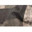 Tapis gris/ivoire touffeté à la main collage Mowgli
