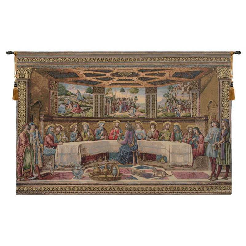 Italian Loom Woven Cotton Blend Wall Hanging