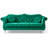 Hollywood 82'' Velvet Sofa-2103455828