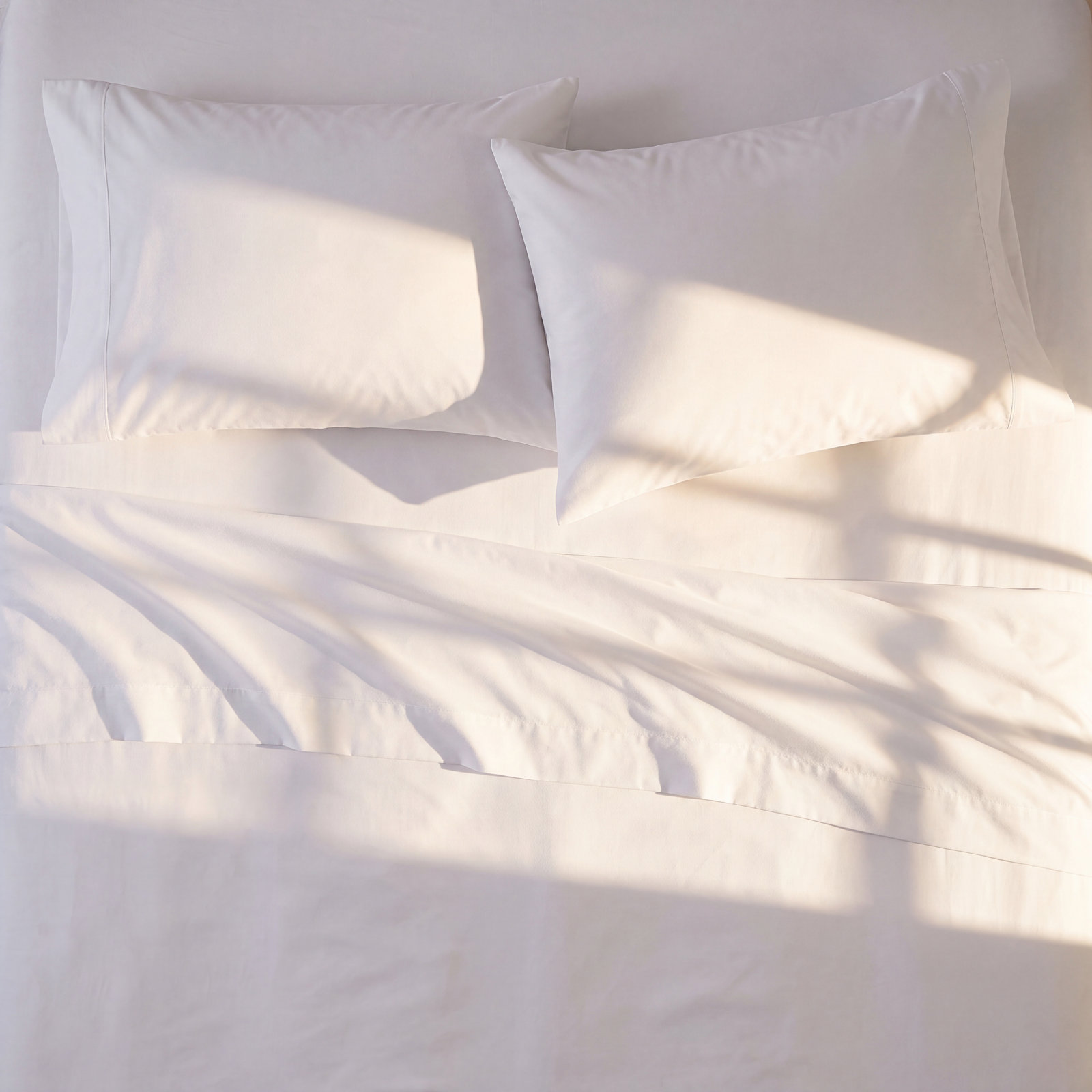 Lesia Cotton Sheet Set, Full Sheet Set, White