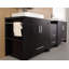 Ensemble de meuble-lavabo double 96 po avec miroir Blaser