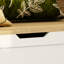 160cm L-Shaped Corner Storage Bench - Reversible Dining Nook & Shoe Bench with 4 Compartments - White & Natural