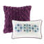 Édredon double / grand avec thème global - rembourrage, microfibre douce, 2 taies décoratives, coussins décoratifs, literie de chambre à coucher de couleur mauve, housse de couette-129906239