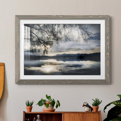 Staffelsee Lake par J Paul - reproduction de photo sur papier encadrée