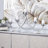 15.3'' H Stainless Steel Tabletop Candelabra