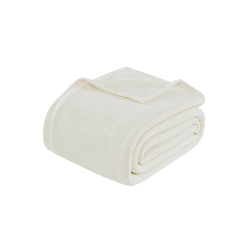 Couverture en micropolaire, Ivoire ivoire, Double