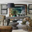 48" Linen Console Table