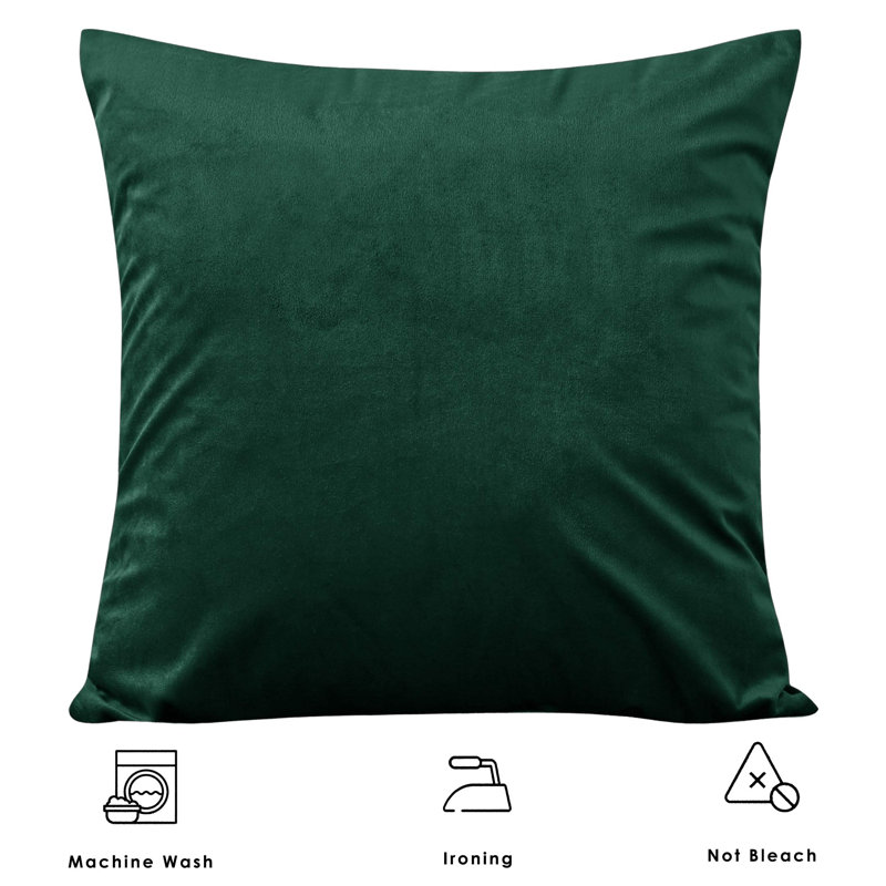 Kilian Square Cushion Cover, Green