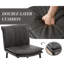 Upholstered Counter Stool with Metal Frame-1163511516