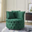 Fauteuil à billes pivotant vert-1673837249