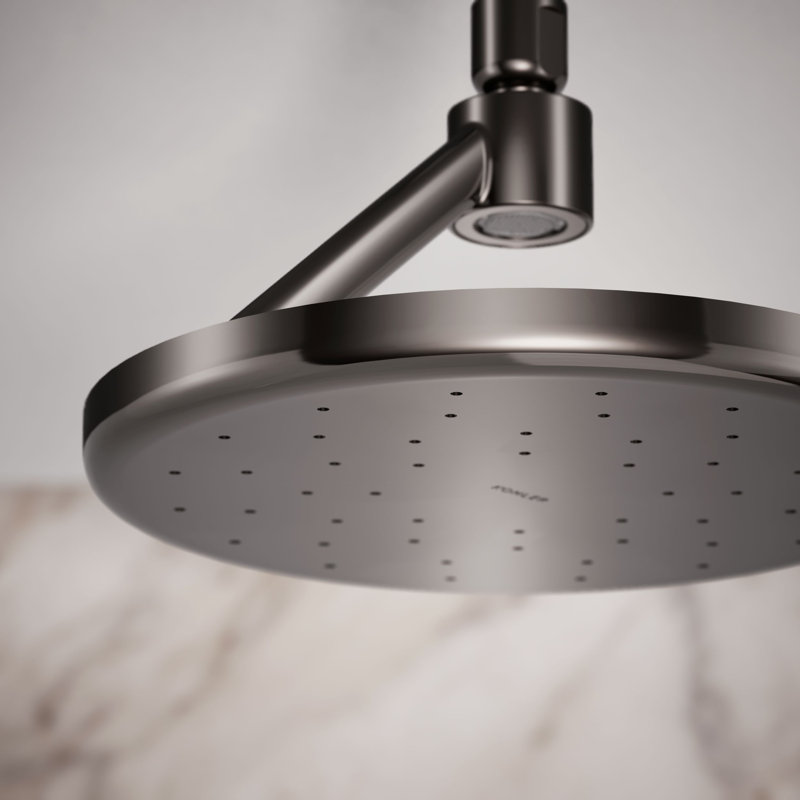 Flood Adjustable Shower Head, Vibrant Titanium