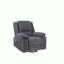 Fauteuil inclinable électrique avec massage, poche latérale-106363841