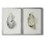 Oysters On The Bay III - Ensemble de 2 reproductions d'art sur toile encadrées-1852780690-1852780693