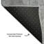 Tapis abstrait lavable à la machine de qualité supérieure AMF1842-1297772097