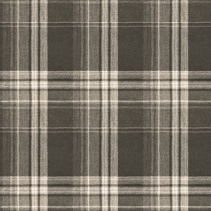 Beveritt Plaid Roll, Dark Brown