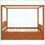 Lit à baldaquin en bois avec tiroirs de rangement-710837388-710837389