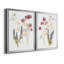 «Lobelia Garden I», ensemble de 2 impressions sur toile encadrées-1385790954-1385790949