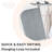 Microfiber Drying Mat 16x18 - Gray-98551650