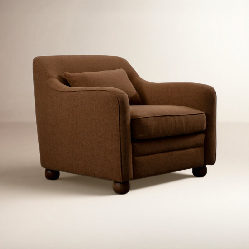 Fauteuil d'appoint Greely, Rouille