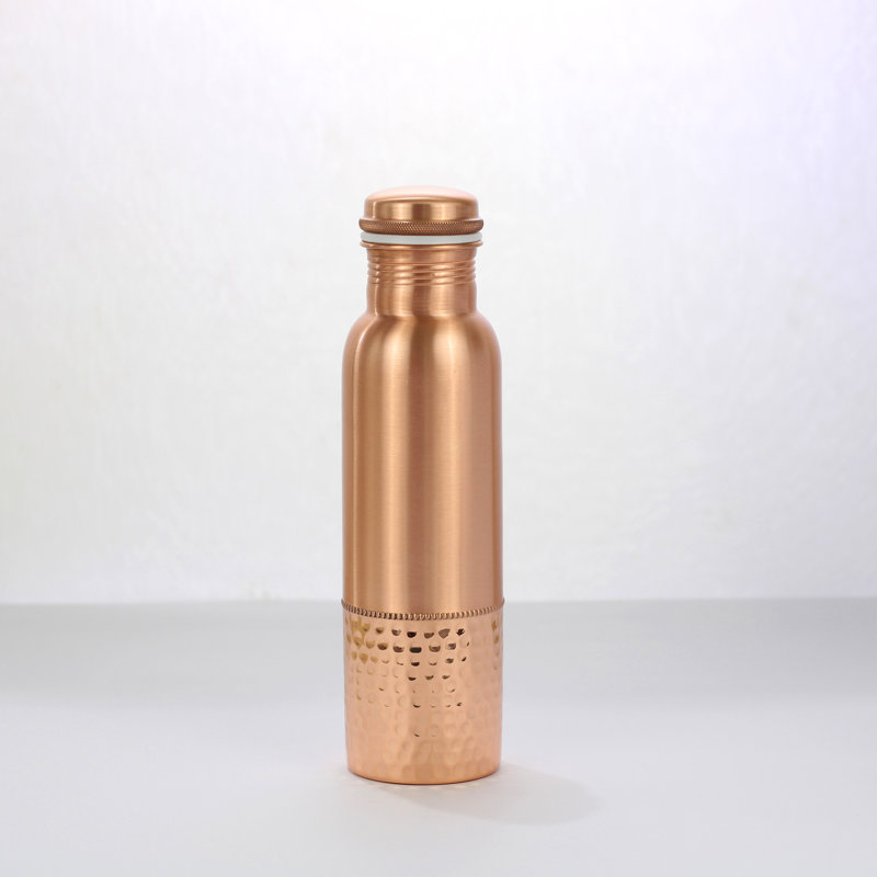 Belfry Kitchen Mtecombe 1000ml Copper Water Bottle